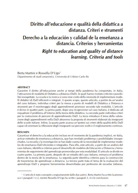 Derecho a la educación