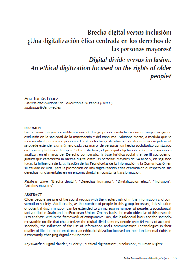 Brecha digital versus inclusión