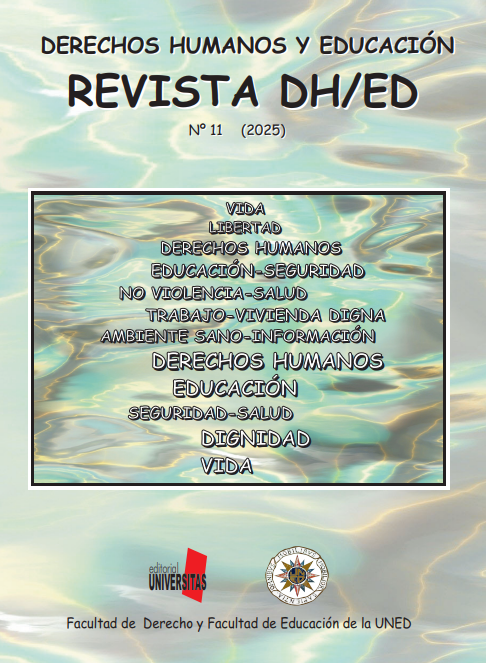 Ver Vol. 1 Núm. 11 (2025):  Revista DH/ED Derechos Humanos y Educación